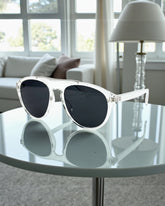 Lunettes Transparentes Verres Noirs