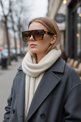 Lunettes Soleil Écaille Oversize