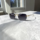 Lunettes Unisexe Noir Dégradé