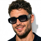 Black Statement — Lunettes Rectangulaires Bold