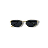 Noir Doré Prestige UV400 – Lunettes Unisexe