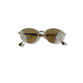 Lunettes de Soleil Unisexe Round-Oval – Brown Gold Edition