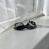 Lunettes carrées unisexe – verres dégradé