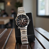 Naviforce – Chrono Acier Noir