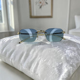 Lunettes Unisexe Bleu Dégradé