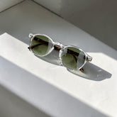 Lunettes Unisexe Olive Hexagonal