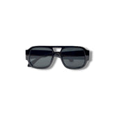 Lunettes de Soleil Unisexe Oversized – Total Black Edition