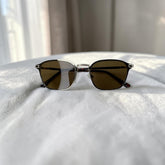 Lunettes Unisexe Marron & Doré – Style Rectangulaire