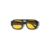 Lunettes de Soleil Unisexe Oversized – Black Orange Edition