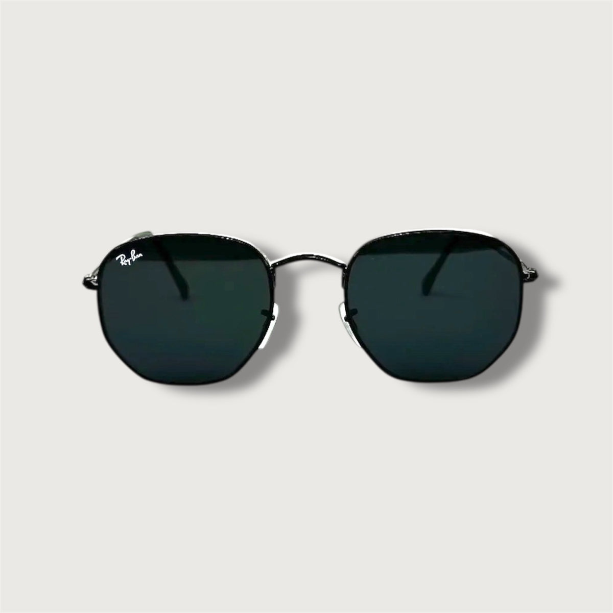 Lunettes de soleil noires unisexes – Verres dégradés