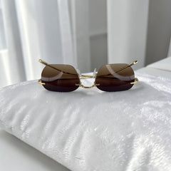 Lunettes Unisexe Marron Dégradé