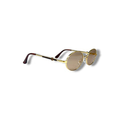 Lunettes de Soleil Femme Oval – Golden Pearl Edition