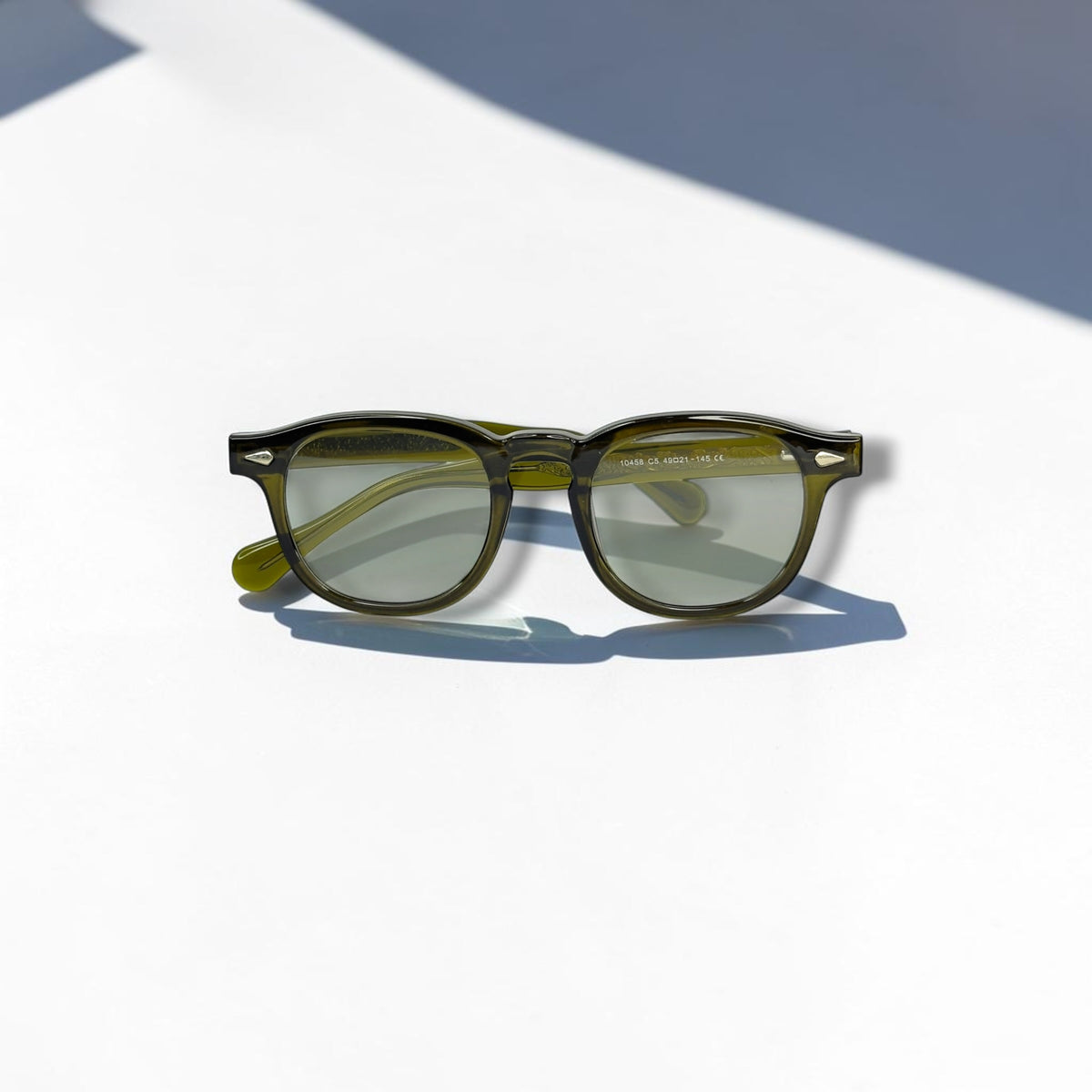 Lunettes Unisexe Photochromiques – Olive Crystal Edition