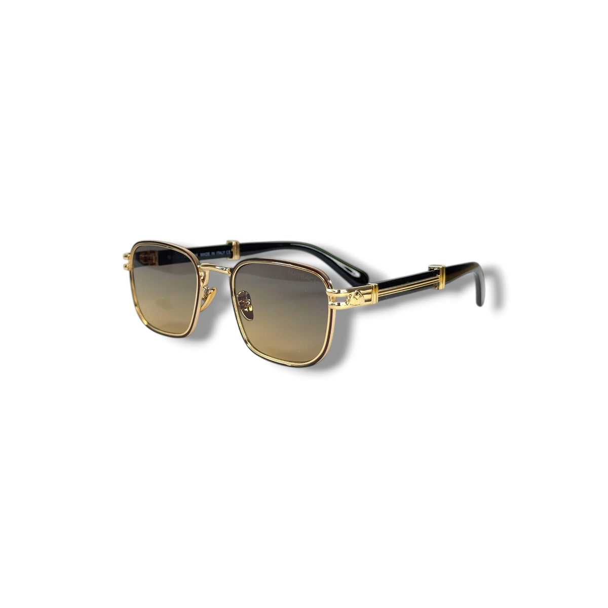 Lunettes Unisexe UV400 – Caramel Gold