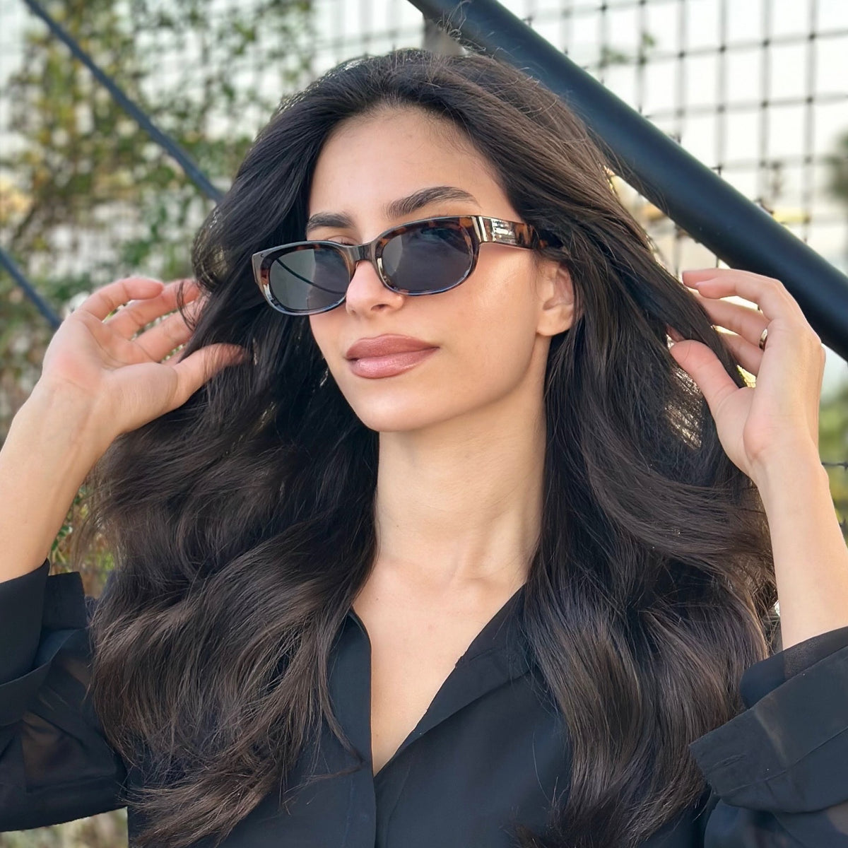 Collection solaire rétro – Monture épaisse et look vintage affirmé