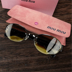 Lunettes de soleil femme – Miu Miu MU04ZS Dégradé Marron
