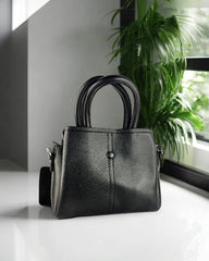 Sac noir à double anse