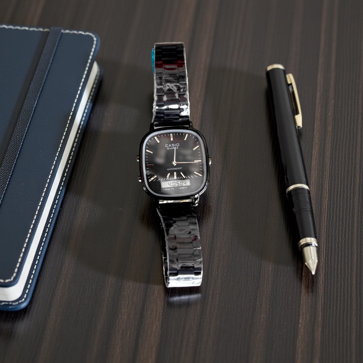 Casio – Vintage Acier Noir