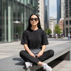 Lunettes de soleil femme – Modèle Urban Chic Noir