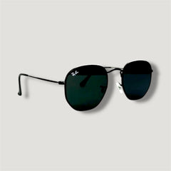 Lunettes de soleil noires unisexes – Verres dégradés