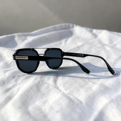 Lunette Homme Square Noir Classique – Collection 2026