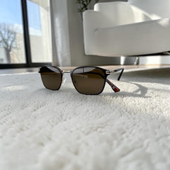 Lunettes Unisexe Marron – Style Rectangulaire