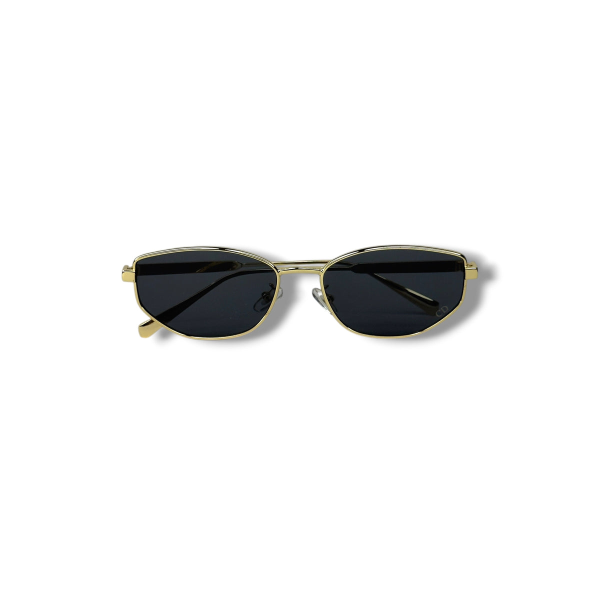 Noir Doré Prestige UV400 – Lunettes Unisexe
