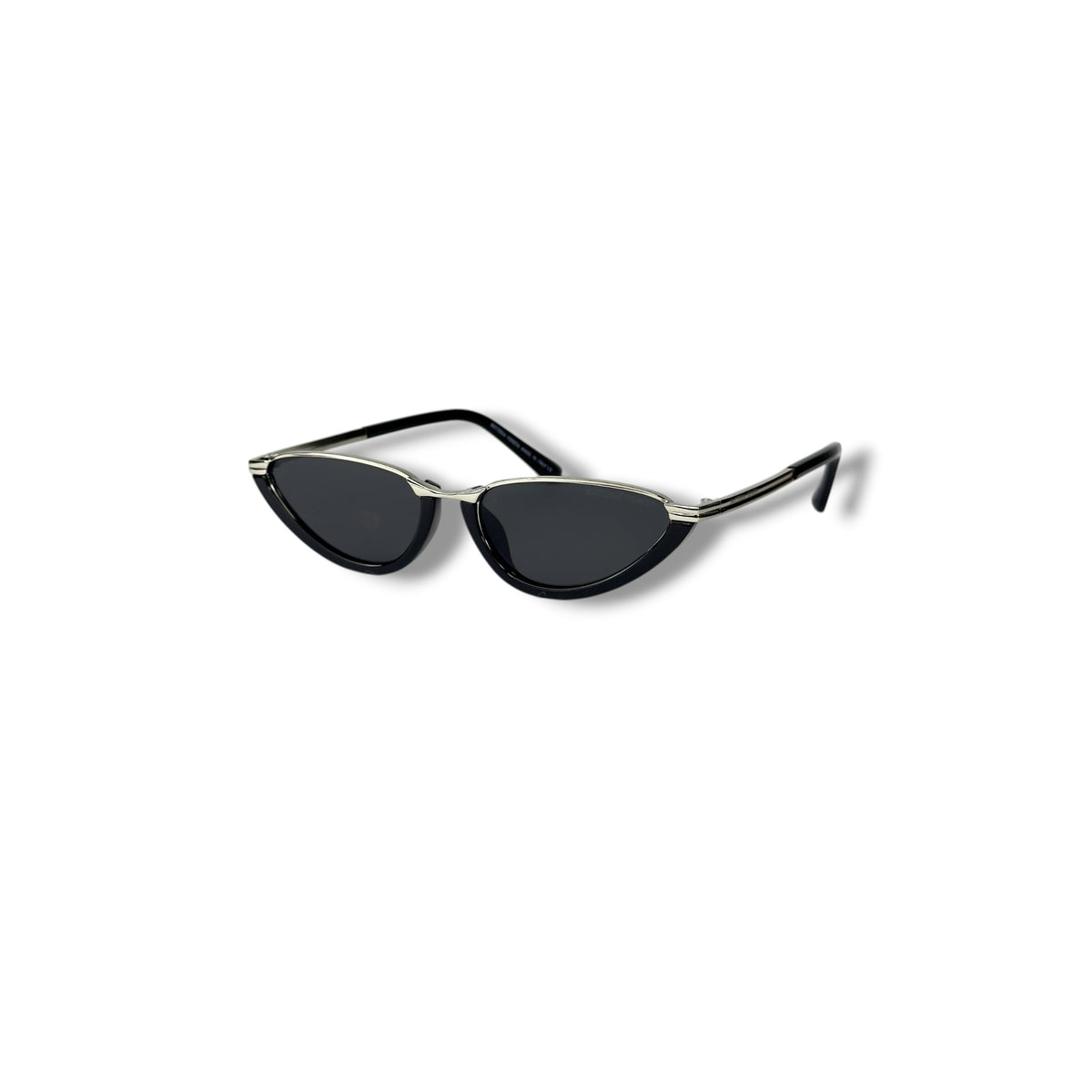 Noir Silver Edge UV400 – Lunettes Unisexe