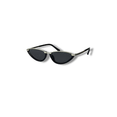 Noir Silver Edge UV400 – Lunettes Unisexe