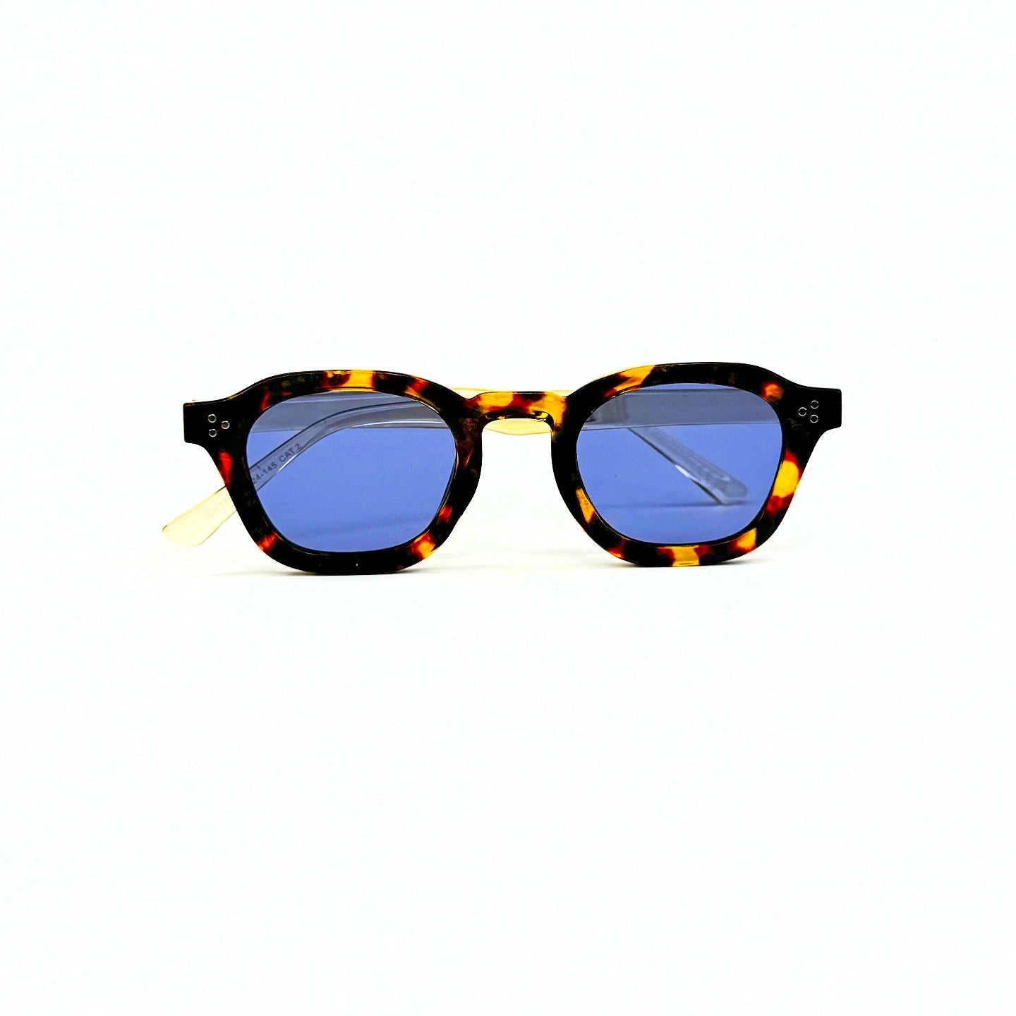 Lunettes de soleil unisexe – Monture épaisse avec verres colorés