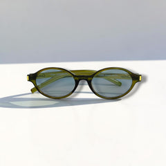 Lunettes Unisexe Photochromiques – Olive Blue Edition
