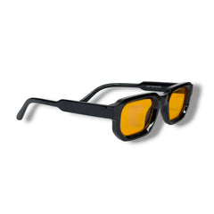 Lunettes Homme UV400 – Orange Black Edition