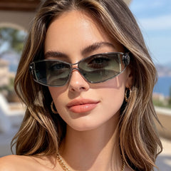 Olive Glow UV400 – Lunettes Femme