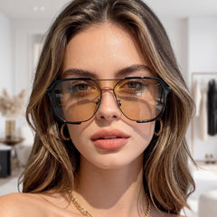 Honey Glow – Lunettes Femme ✨