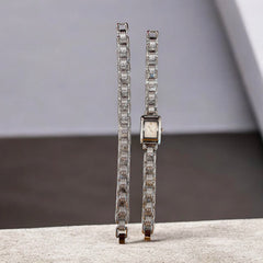 Montre + Bracelet Silver