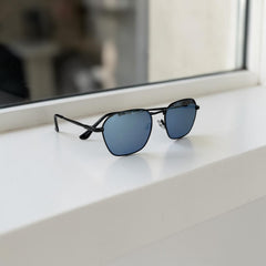 Lunettes Femme Bleu Miroir – Vibe Clean