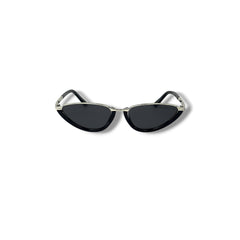 Noir Silver Edge UV400 – Lunettes Unisexe