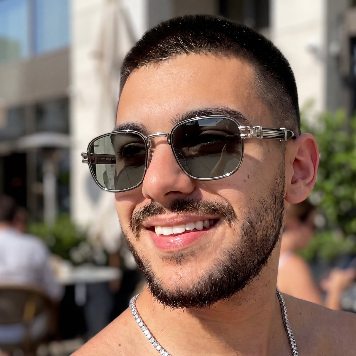 Lunettes Homme UV400 – Smoke Edition