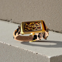 Montre Femme Léopard Dorée | Élégance & Style Tendance