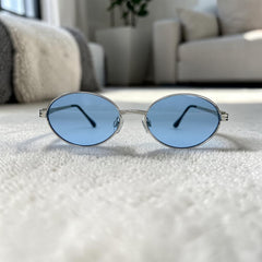 Lunette Femme Retro Blue