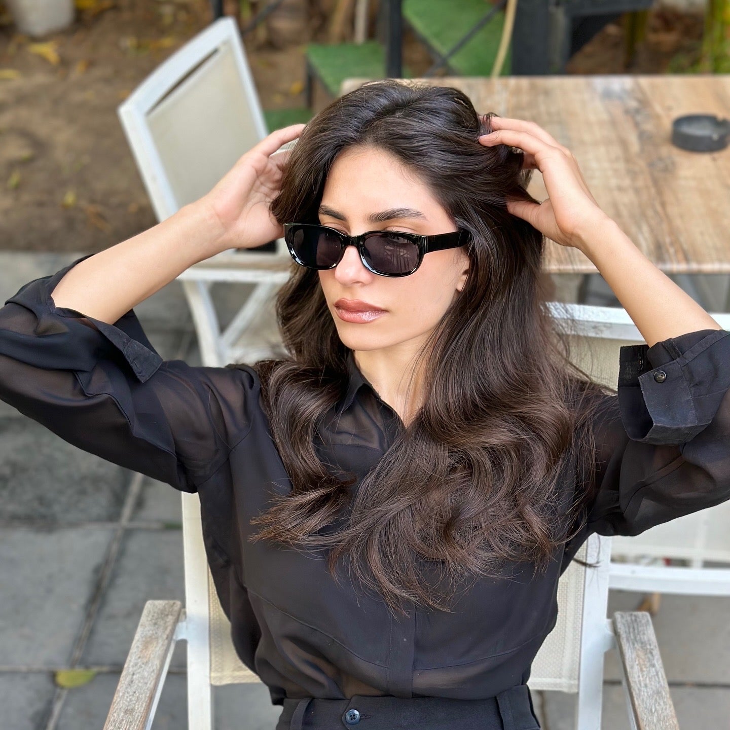 Collection solaire rétro – Monture épaisse et look vintage affirmé