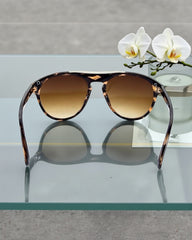 City Vision – Lunettes Aviateur Marron Dégradé