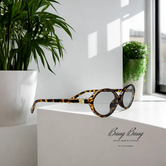 Tortoise Shell – Clear Lenses