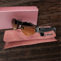 Lunettes de soleil femme – Miu Miu MU04ZS Dégradé Marron