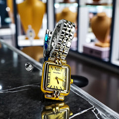 Montre Pandora Bicolore Dorée