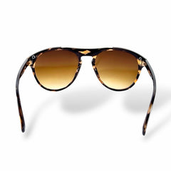 Lunette Homme Style Vintage Marron Dégradé