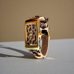 Montre Femme Léopard Dorée | Élégance & Style Tendance