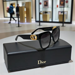 Lunettes de Soleil Femme – Dior CD Signature Black & Doré
