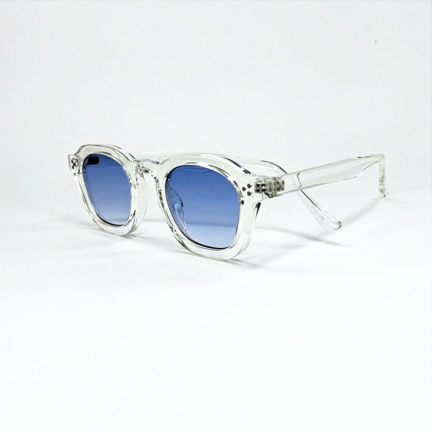 Lunettes de soleil unisexe – Monture épaisse avec verres colorés