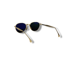 Lunettes Unisexe Oval – Black Gold Edition